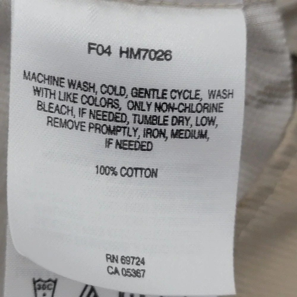 Columbia Button Down Shirt Men XL Tan Deer Elk Nature Print Long Sleeve Cabin - Picture 9 of 13